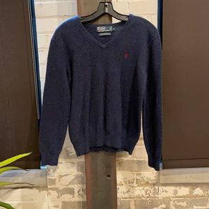 Polo blue sweater